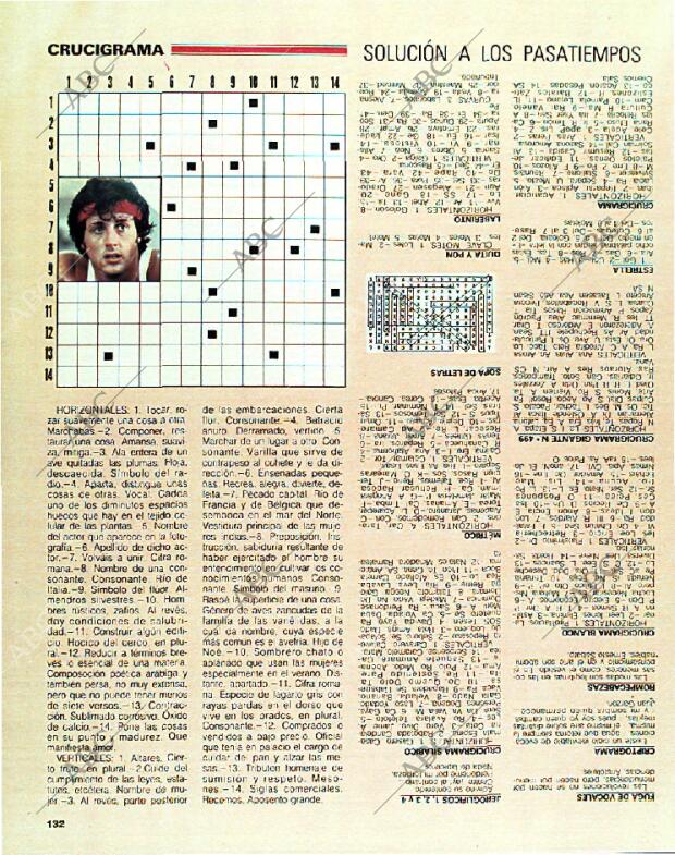 BLANCO Y NEGRO MADRID 19-03-1989 página 132