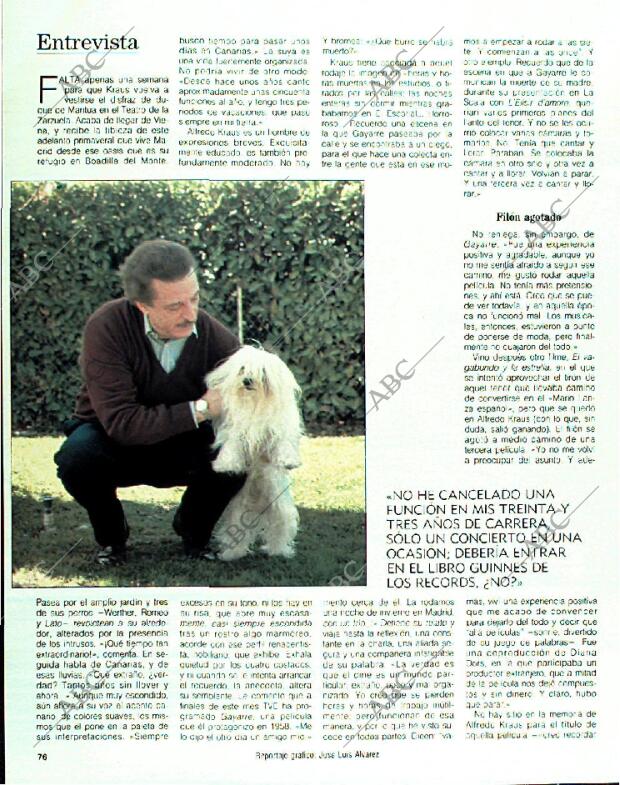 BLANCO Y NEGRO MADRID 19-03-1989 página 76