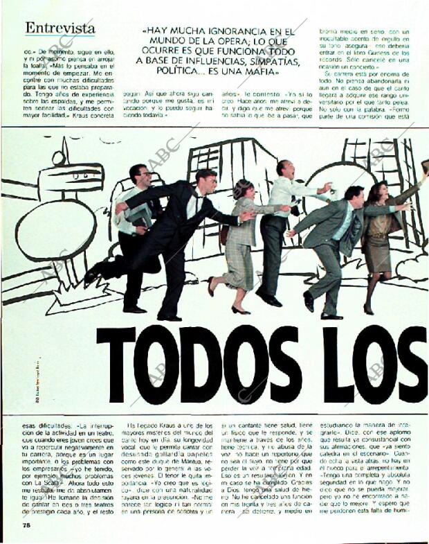 BLANCO Y NEGRO MADRID 19-03-1989 página 78