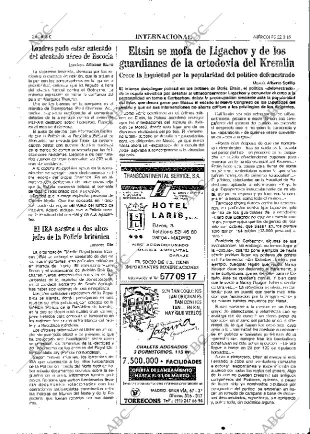 ABC MADRID 22-03-1989 página 24