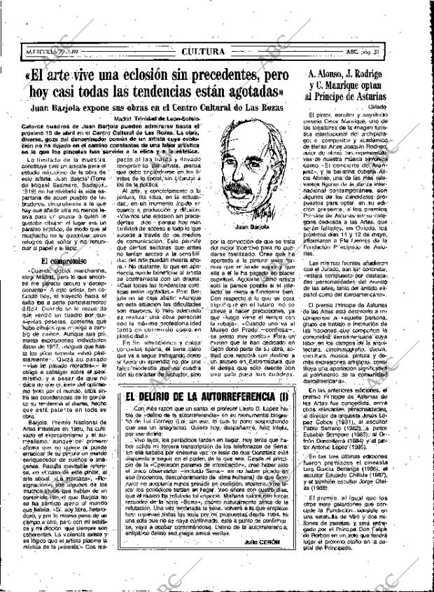 ABC MADRID 22-03-1989 página 31