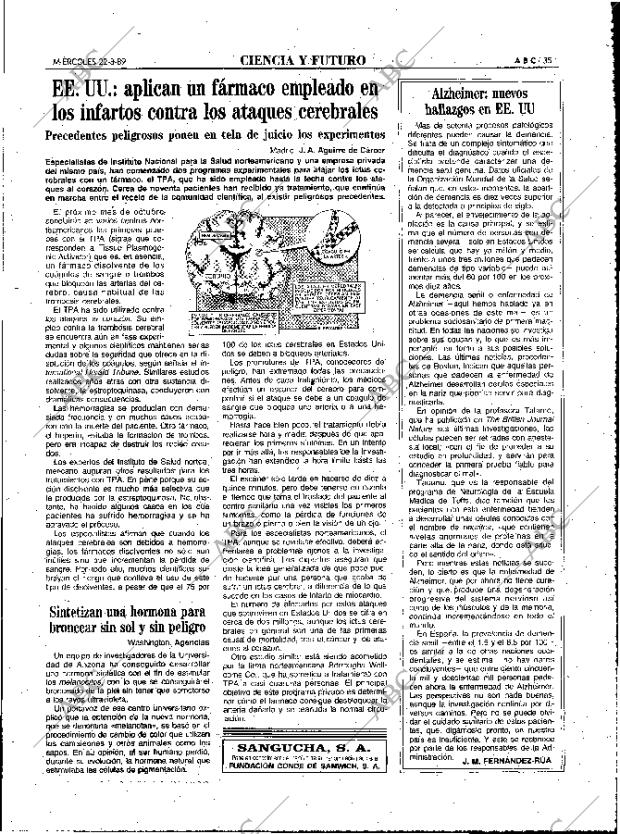 ABC MADRID 22-03-1989 página 35