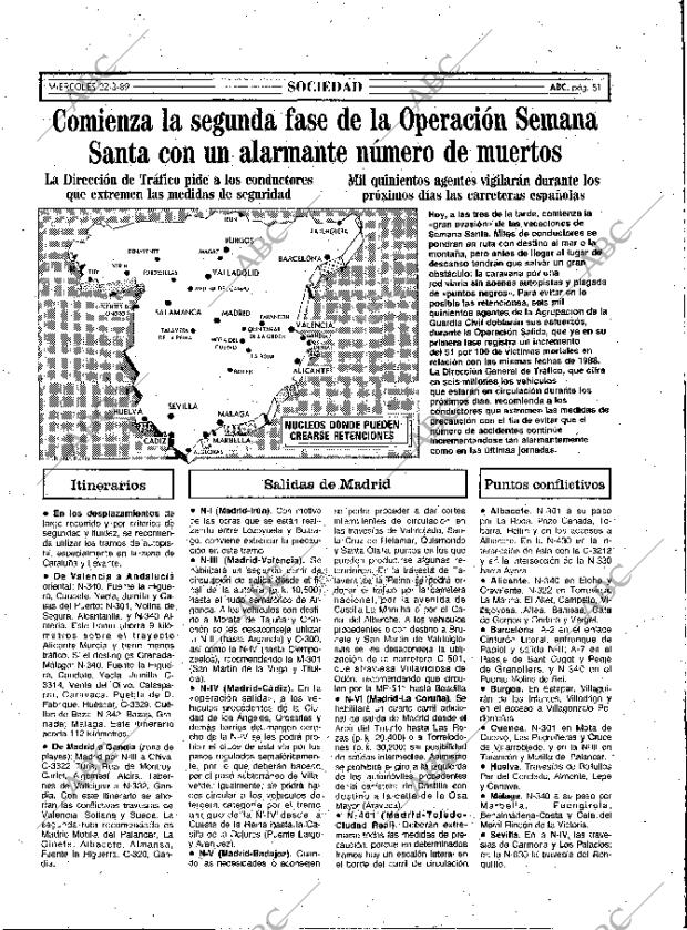 ABC MADRID 22-03-1989 página 51