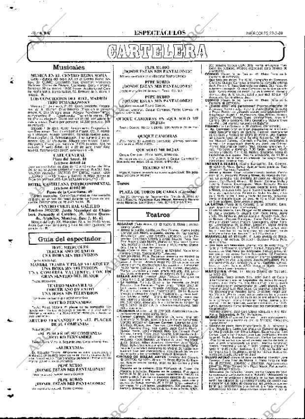 ABC MADRID 22-03-1989 página 78