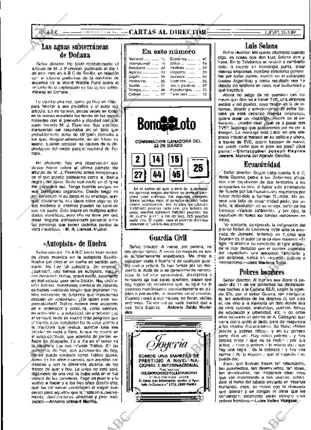 ABC SEVILLA 23-03-1989 página 10