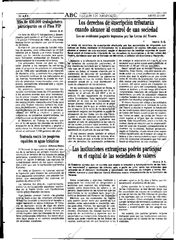 ABC SEVILLA 23-03-1989 página 50