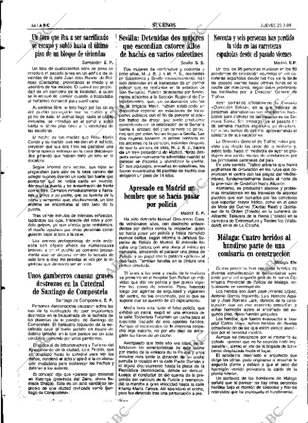 ABC SEVILLA 23-03-1989 página 64