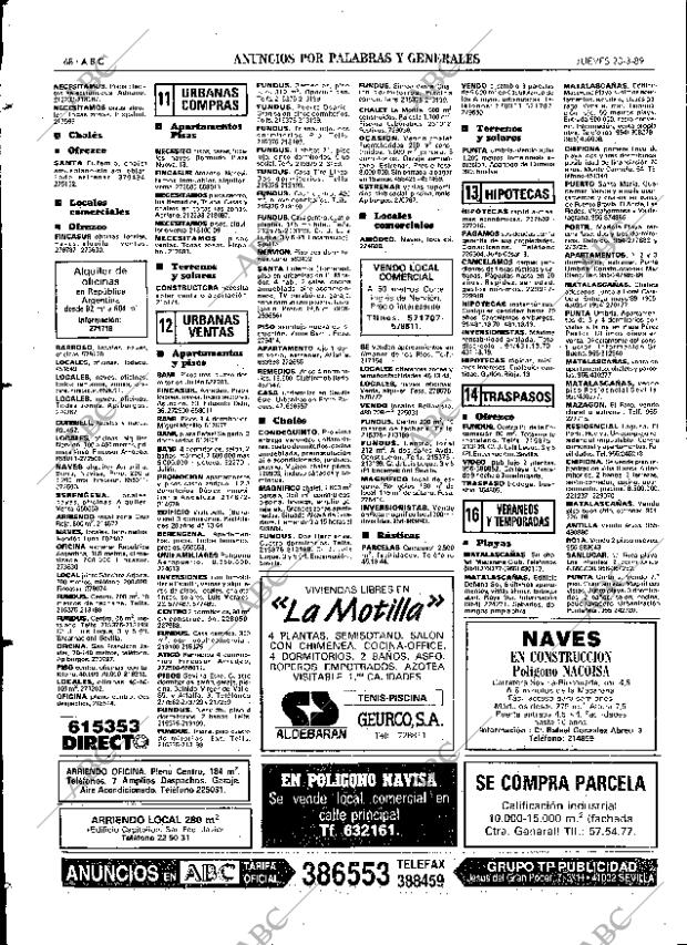 ABC SEVILLA 23-03-1989 página 68