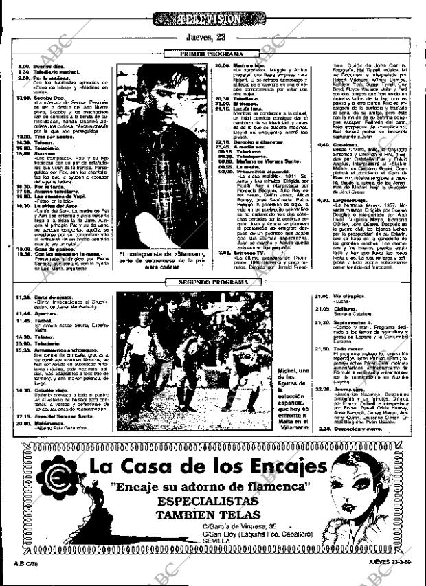 ABC SEVILLA 23-03-1989 página 78