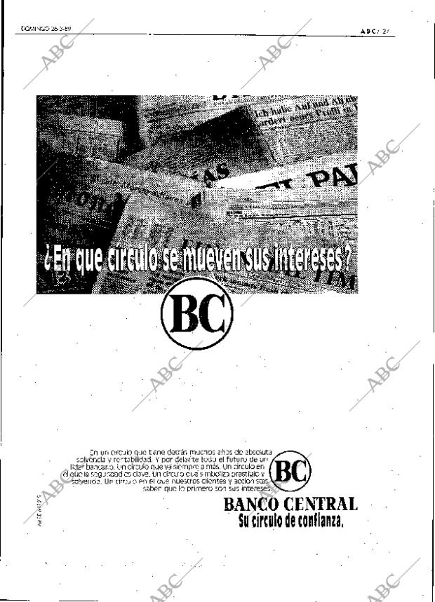 ABC SEVILLA 26-03-1989 página 27