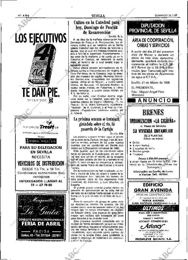 ABC SEVILLA 26-03-1989 página 48