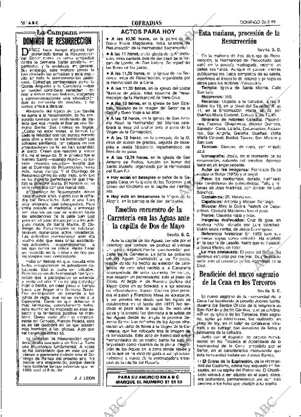 ABC SEVILLA 26-03-1989 página 58