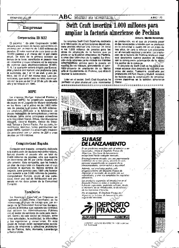 ABC SEVILLA 26-03-1989 página 73