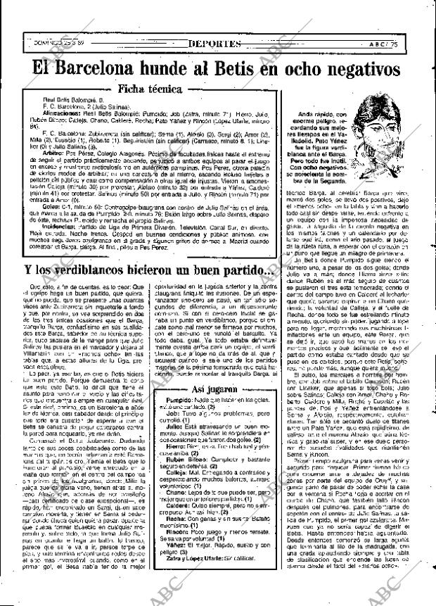 ABC SEVILLA 26-03-1989 página 75