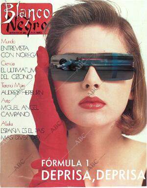 BLANCO Y NEGRO MADRID 26-03-1989 página 1