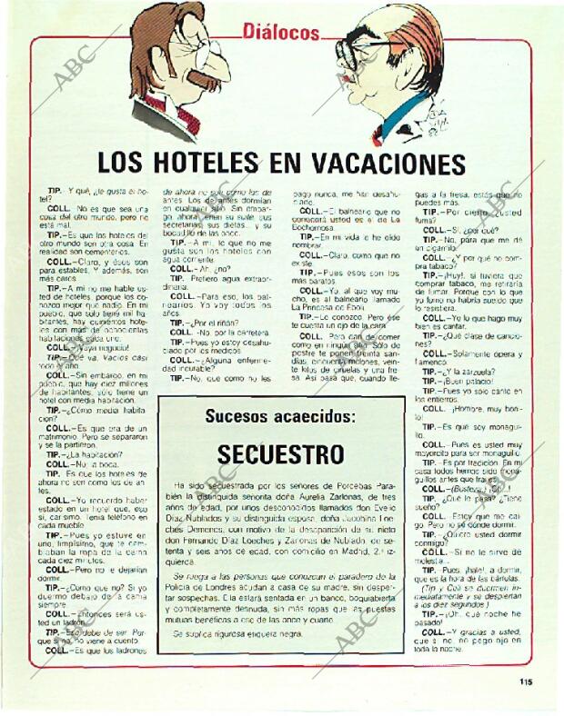 BLANCO Y NEGRO MADRID 26-03-1989 página 115