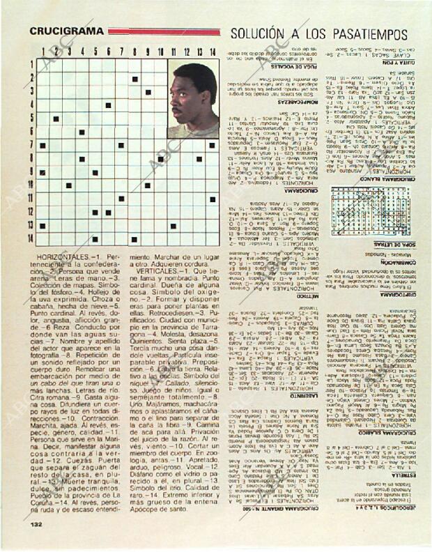 BLANCO Y NEGRO MADRID 26-03-1989 página 132