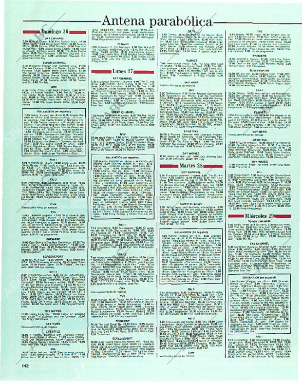 BLANCO Y NEGRO MADRID 26-03-1989 página 142