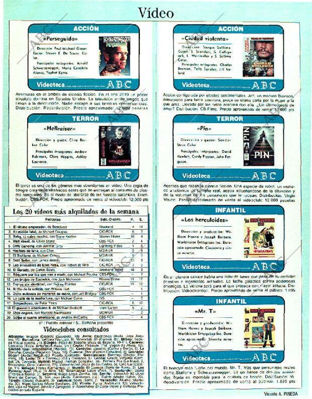 BLANCO Y NEGRO MADRID 26-03-1989 página 145