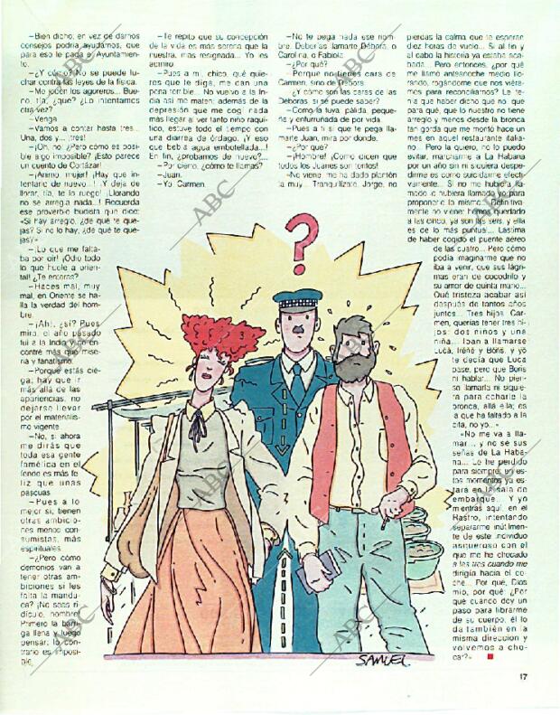 BLANCO Y NEGRO MADRID 26-03-1989 página 17