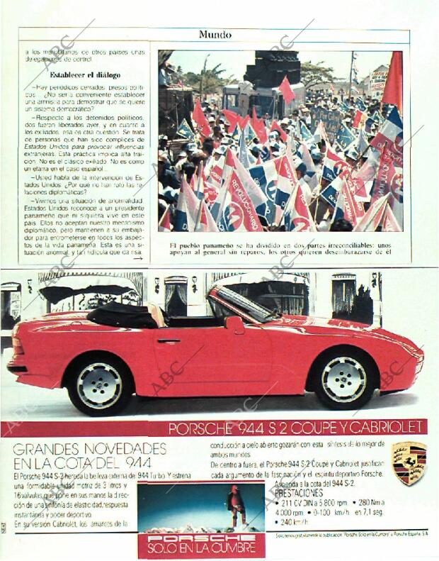 BLANCO Y NEGRO MADRID 26-03-1989 página 25