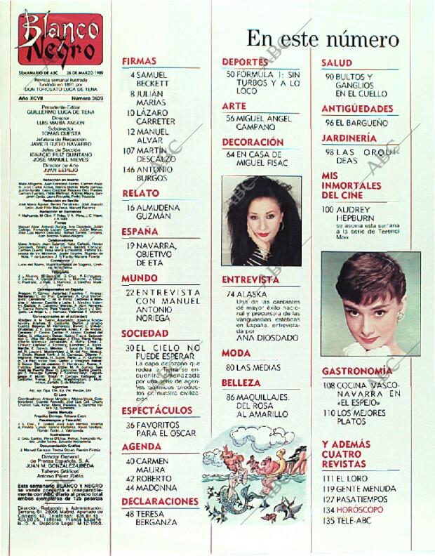 BLANCO Y NEGRO MADRID 26-03-1989 página 3