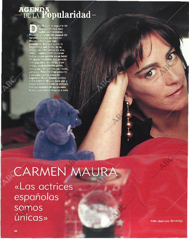 BLANCO Y NEGRO MADRID 26-03-1989 página 40