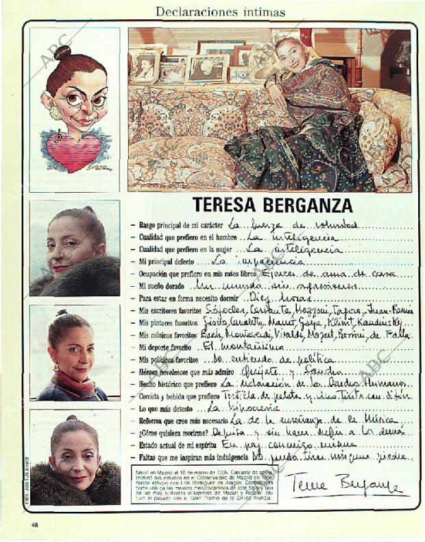 BLANCO Y NEGRO MADRID 26-03-1989 página 48