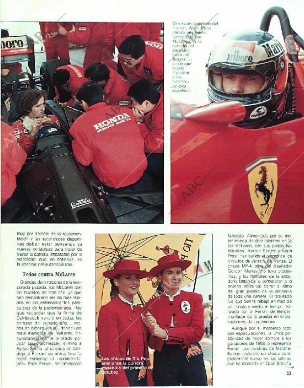 BLANCO Y NEGRO MADRID 26-03-1989 página 53