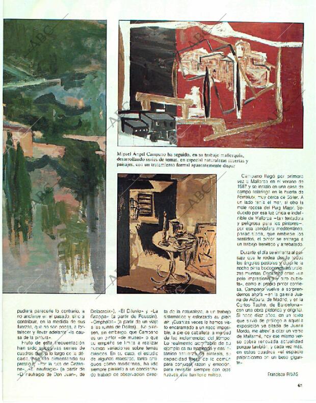 BLANCO Y NEGRO MADRID 26-03-1989 página 61