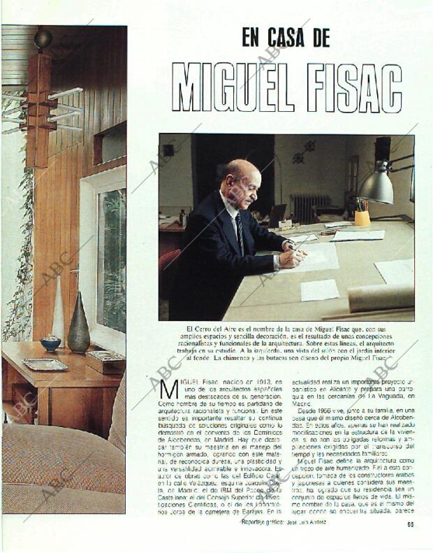 BLANCO Y NEGRO MADRID 26-03-1989 página 65