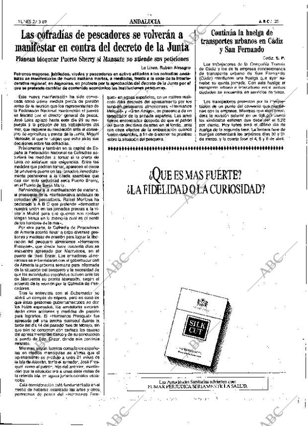 ABC SEVILLA 27-03-1989 página 25