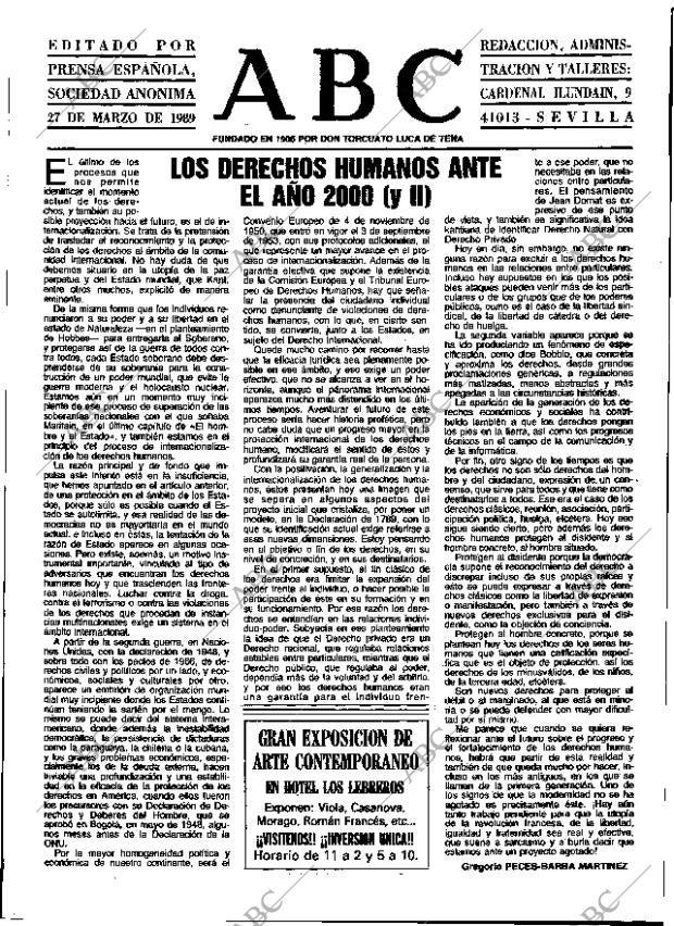 ABC SEVILLA 27-03-1989 página 3