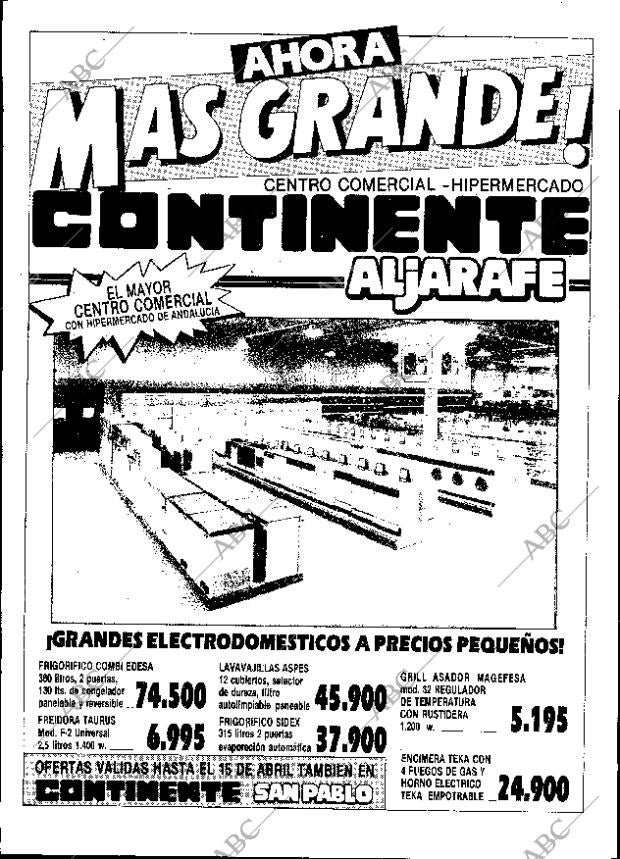 ABC SEVILLA 27-03-1989 página 4