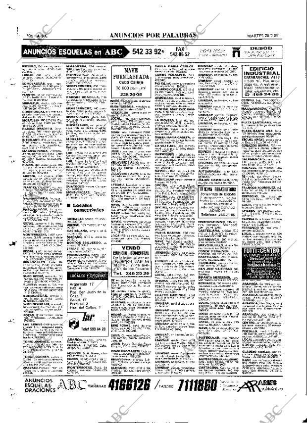 ABC MADRID 28-03-1989 página 106