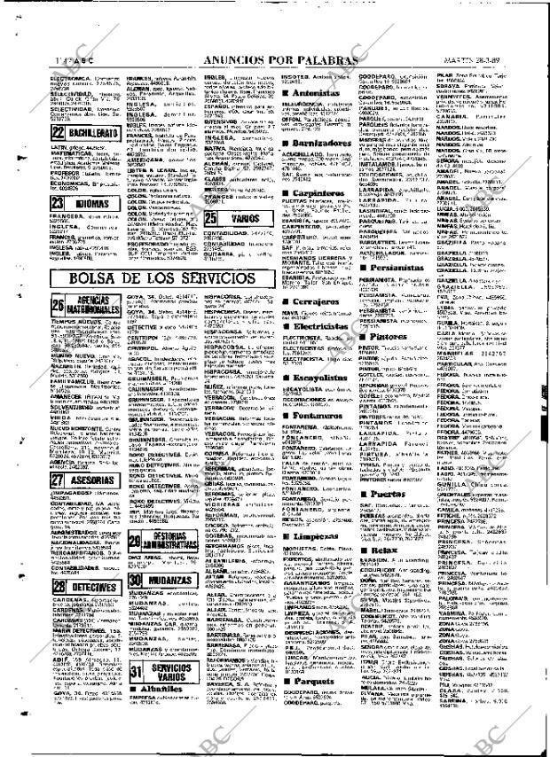 ABC MADRID 28-03-1989 página 114