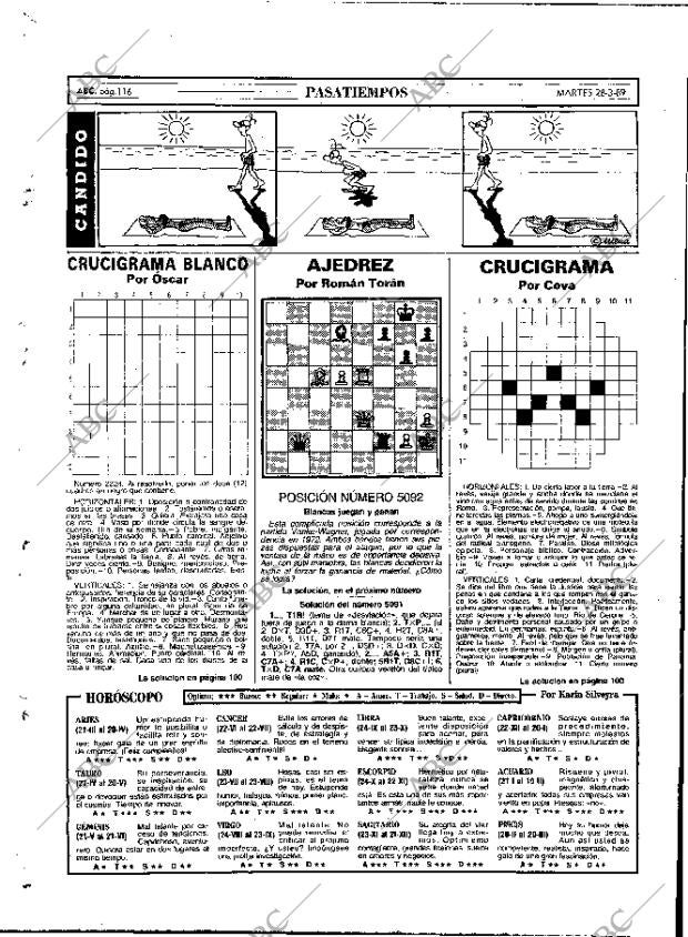 ABC MADRID 28-03-1989 página 116