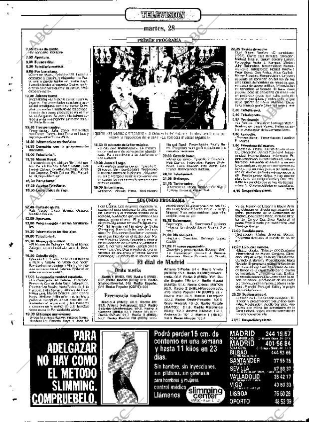 ABC MADRID 28-03-1989 página 118