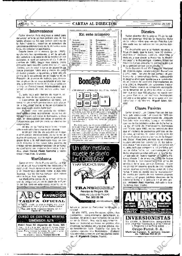 ABC MADRID 28-03-1989 página 14
