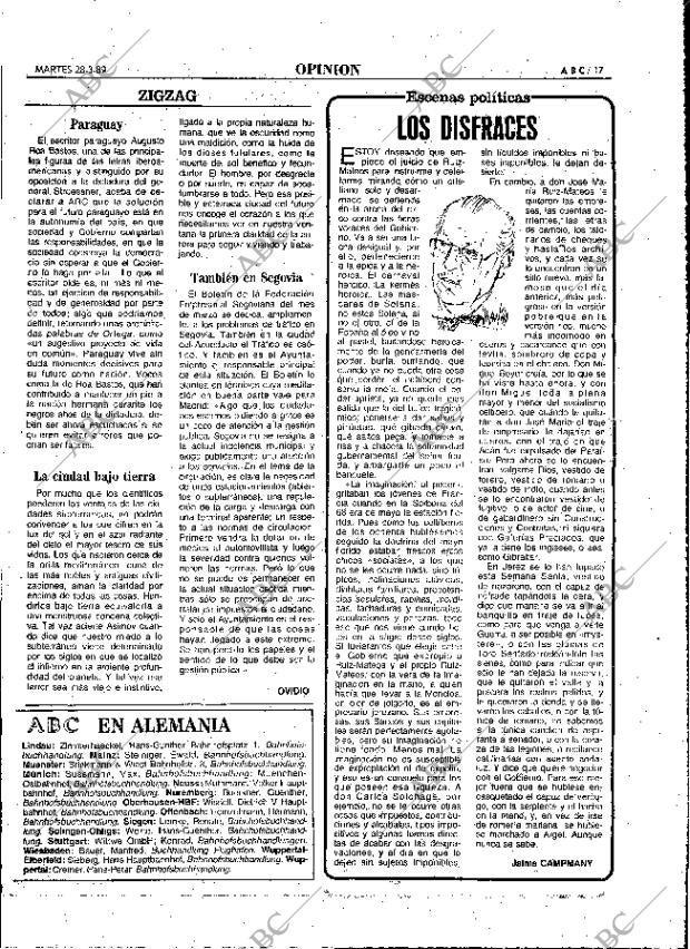 ABC MADRID 28-03-1989 página 17