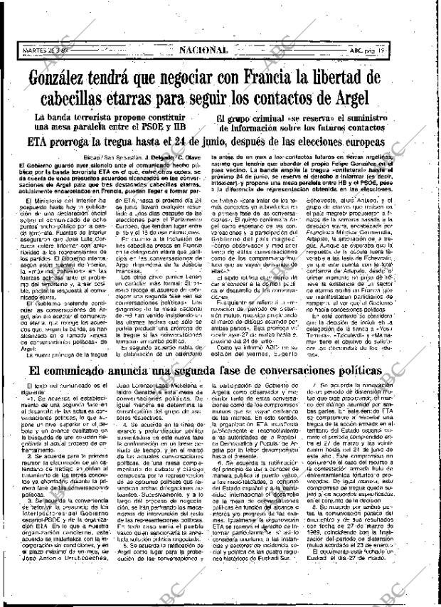 ABC MADRID 28-03-1989 página 19