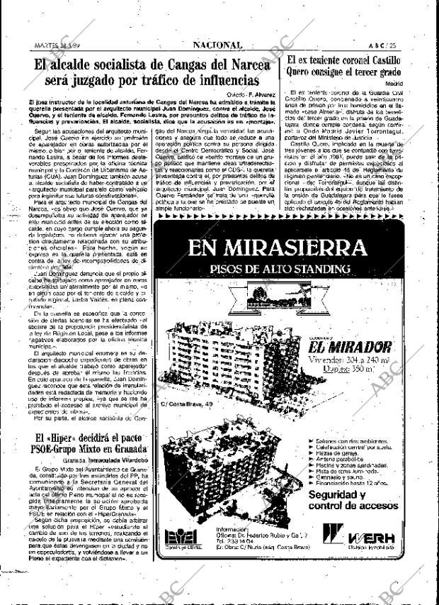 ABC MADRID 28-03-1989 página 25
