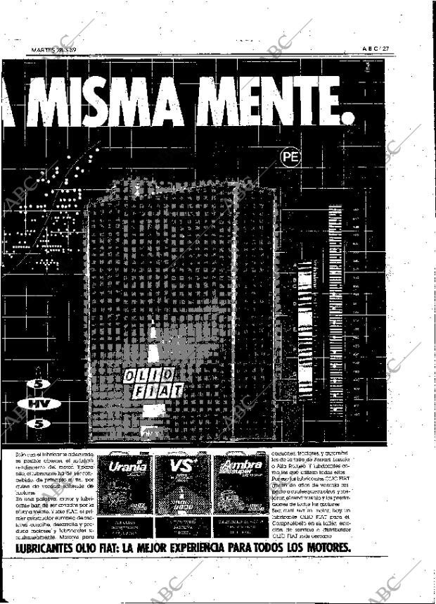 ABC MADRID 28-03-1989 página 27