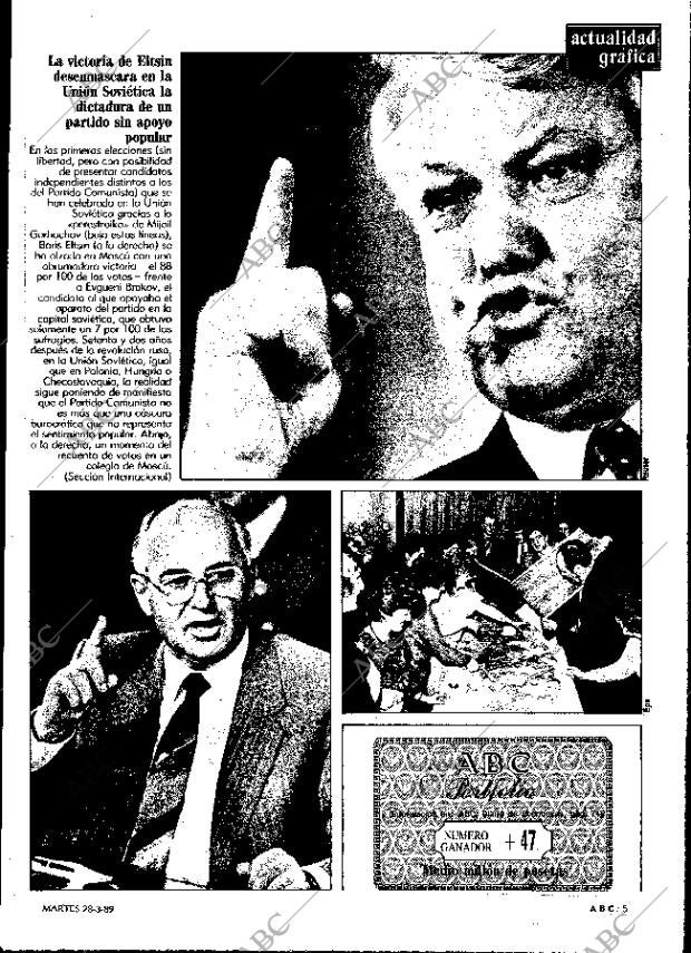 ABC MADRID 28-03-1989 página 5