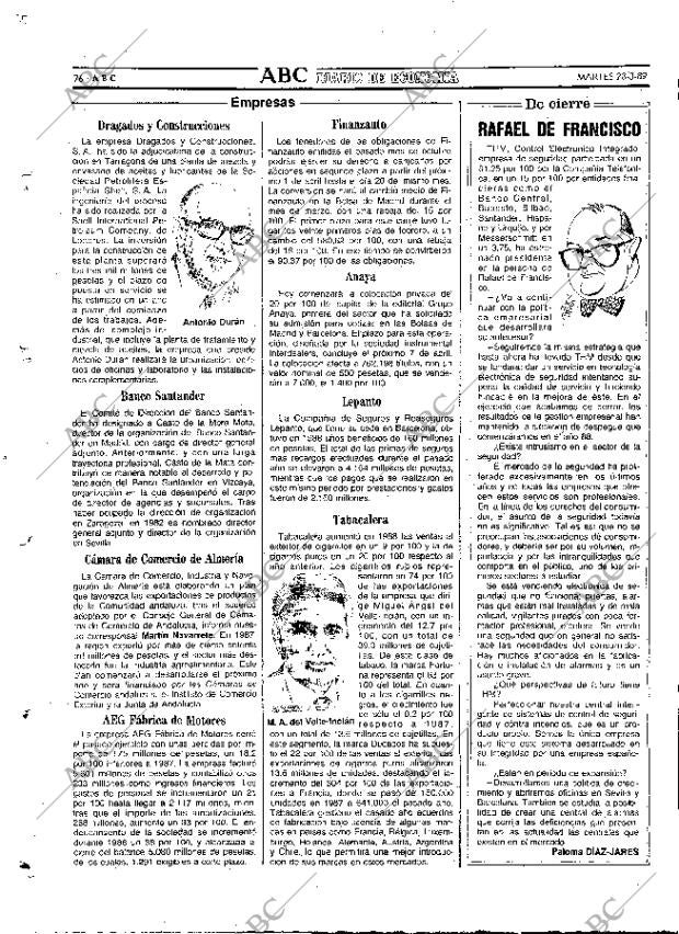 ABC MADRID 28-03-1989 página 76