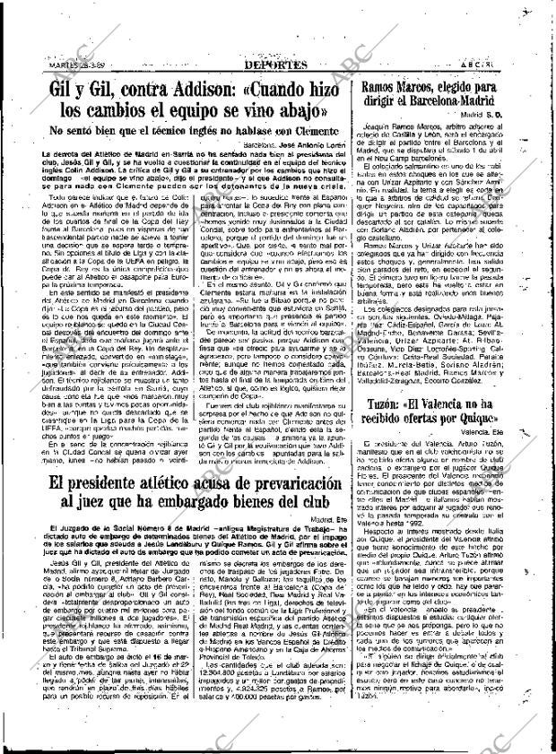 ABC MADRID 28-03-1989 página 81