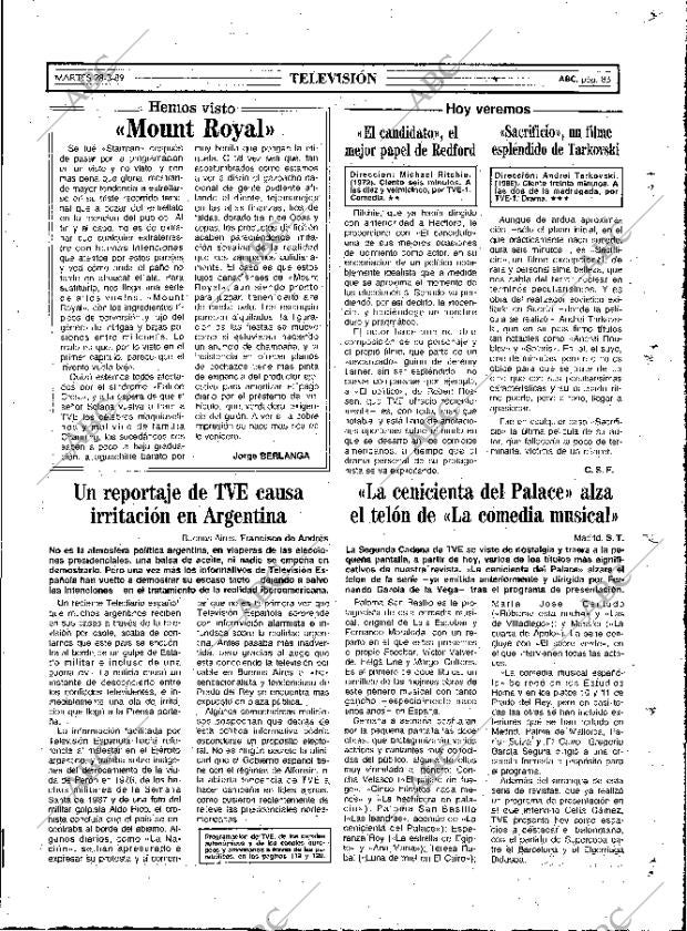ABC MADRID 28-03-1989 página 83