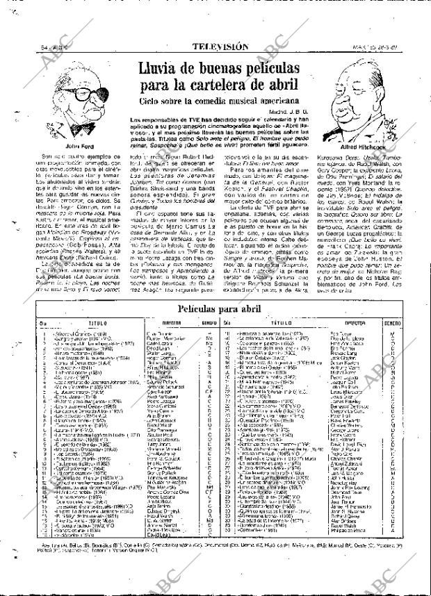 ABC MADRID 28-03-1989 página 84