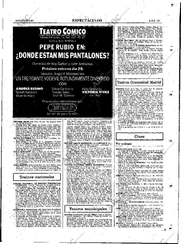 ABC MADRID 28-03-1989 página 89