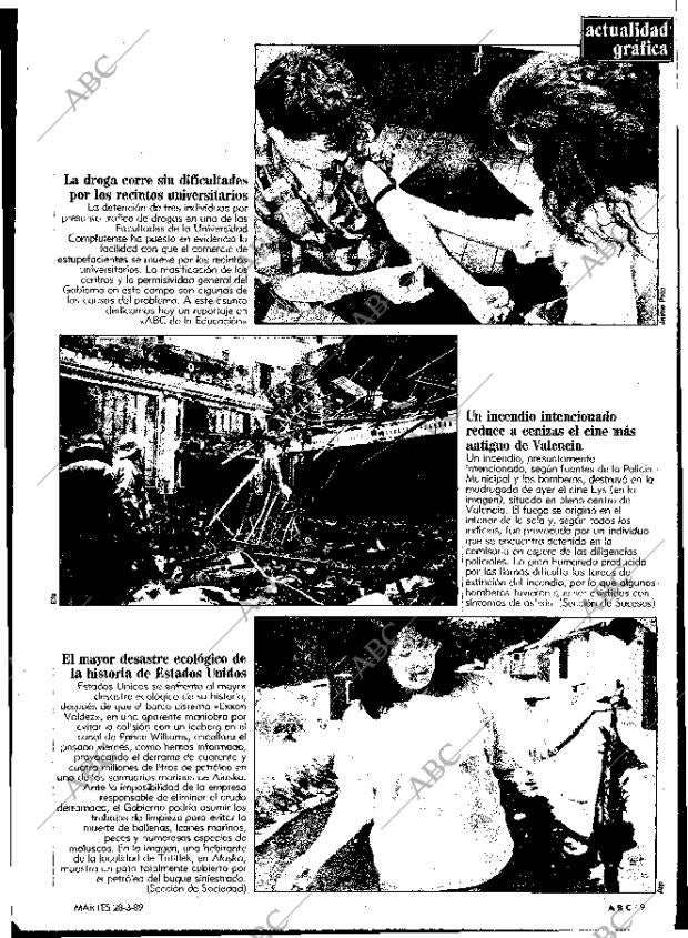 ABC MADRID 28-03-1989 página 9